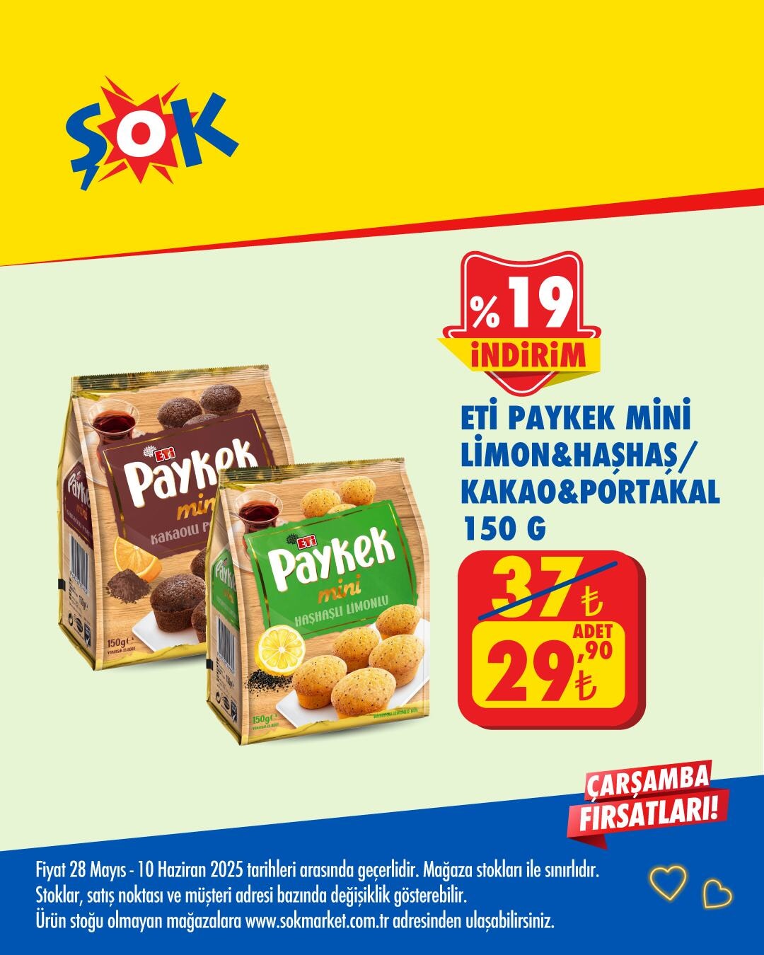 ŞOK market, yaz sezonuna özel indirimlerle tüketicilerin yanında!  28 Mayıs - 10 Haziran 2025 - 23