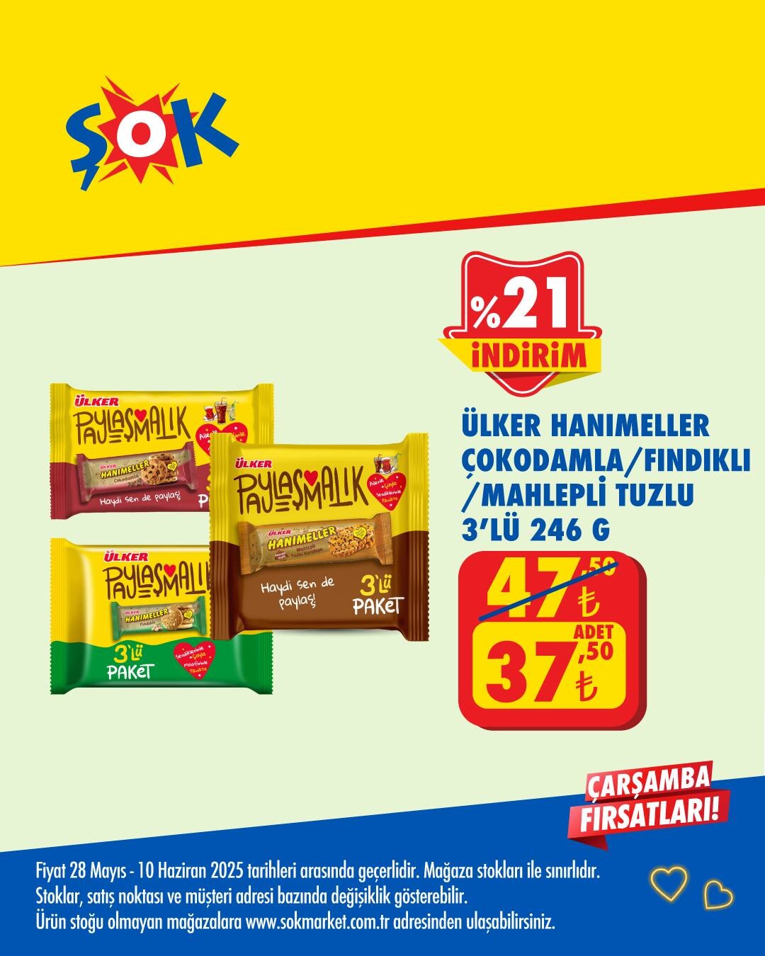 ŞOK market, yaz sezonuna özel indirimlerle tüketicilerin yanında!  28 Mayıs - 10 Haziran 2025 - 25