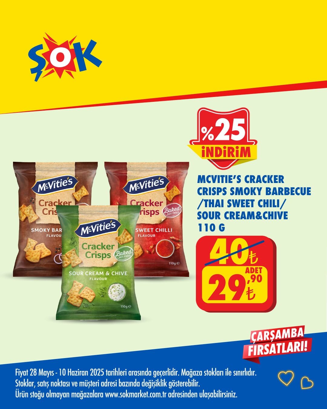 ŞOK market, yaz sezonuna özel indirimlerle tüketicilerin yanında!  28 Mayıs - 10 Haziran 2025 - 26