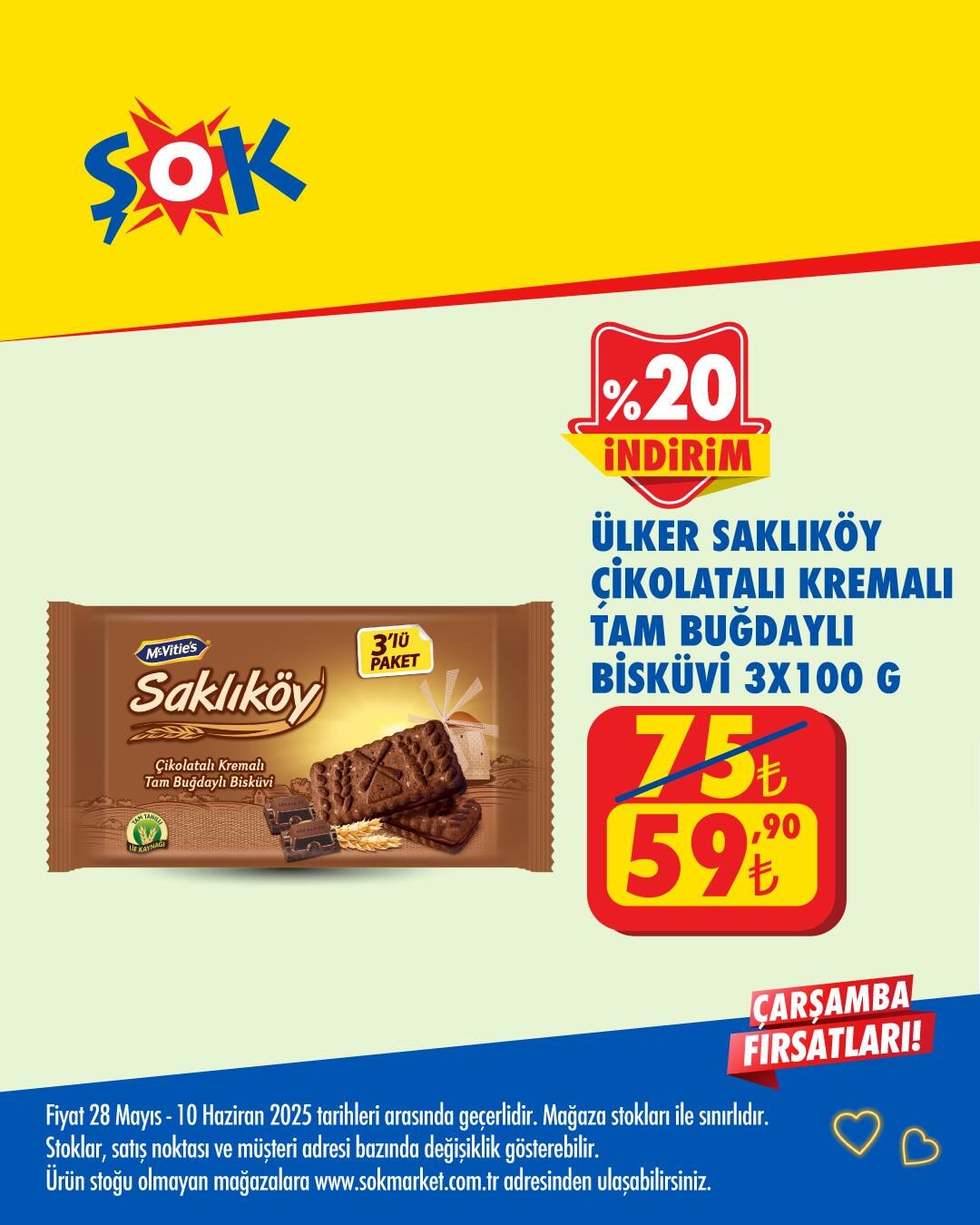 ŞOK market, yaz sezonuna özel indirimlerle tüketicilerin yanında!  28 Mayıs - 10 Haziran 2025 - 28