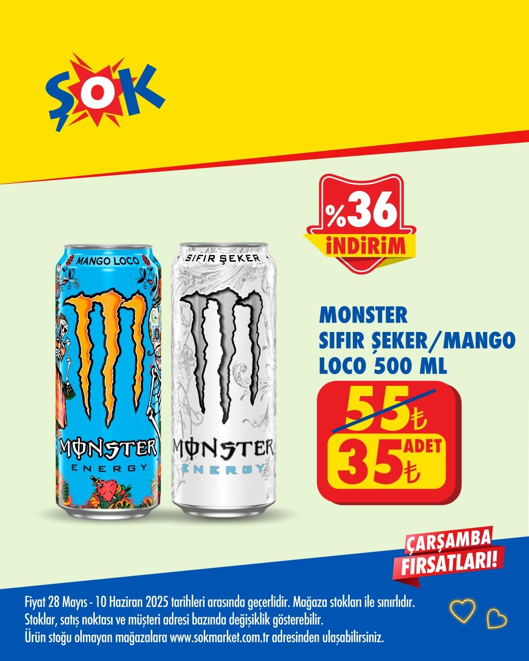 ŞOK market, yaz sezonuna özel indirimlerle tüketicilerin yanında!  28 Mayıs - 10 Haziran 2025 - 30
