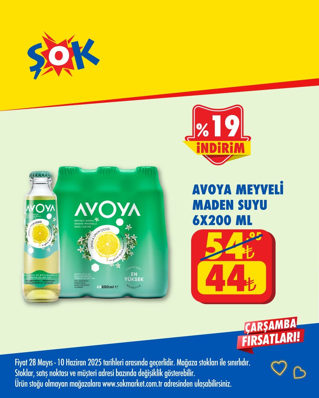 ŞOK market, yaz sezonuna özel indirimlerle tüketicilerin yanında!  28 Mayıs - 10 Haziran 2025 - 35