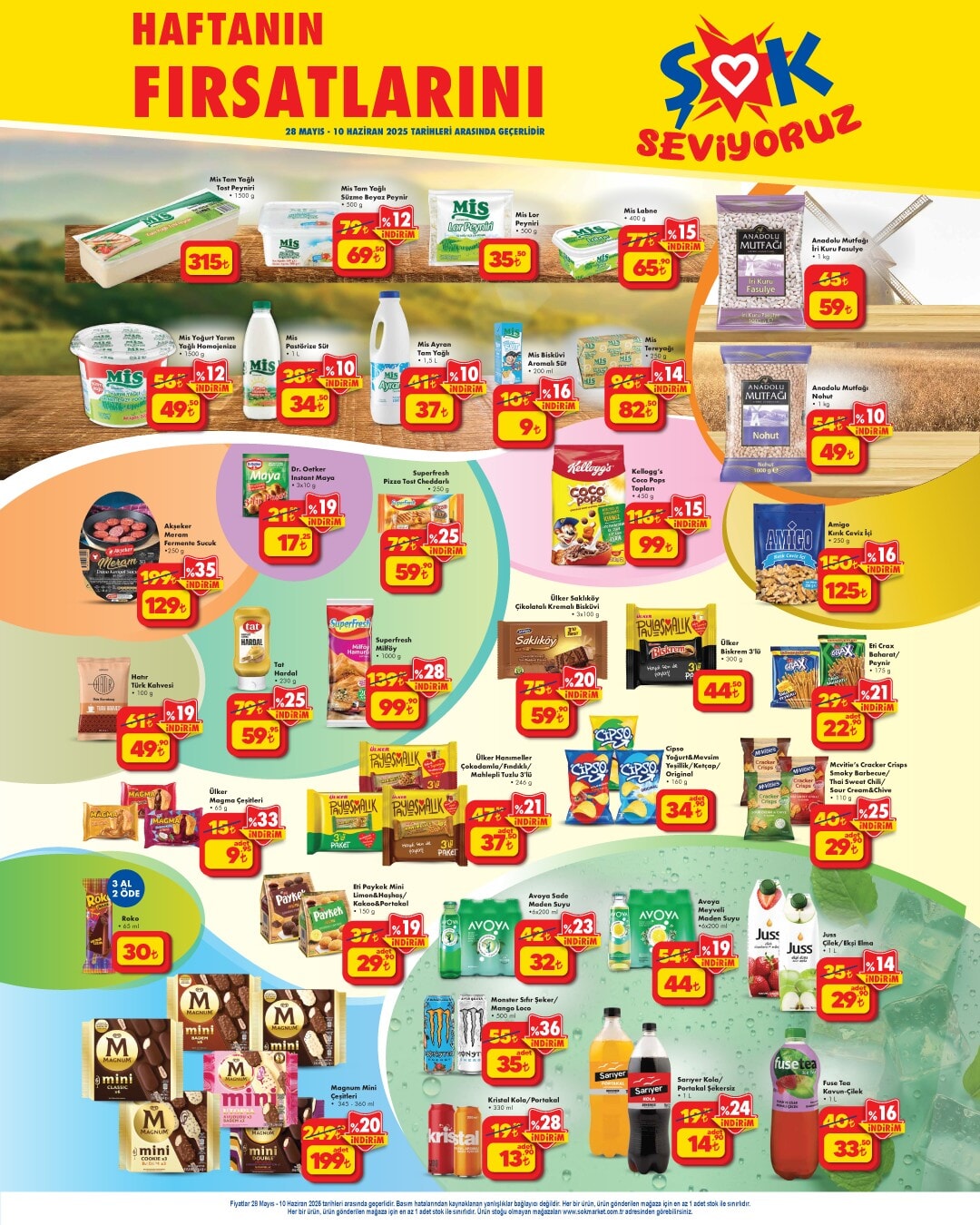 ŞOK market, yaz sezonuna özel indirimlerle tüketicilerin yanında!  28 Mayıs - 10 Haziran 2025 - 3