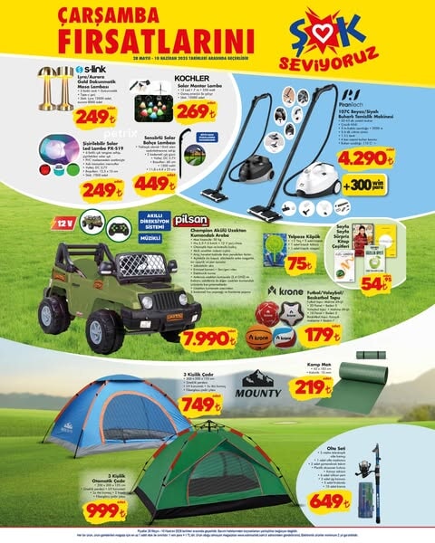 ŞOK market, yaz sezonuna özel indirimlerle tüketicilerin yanında!  28 Mayıs - 10 Haziran 2025 - 5