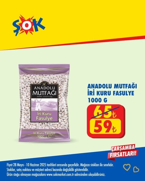 ŞOK market, yaz sezonuna özel indirimlerle tüketicilerin yanında!  28 Mayıs - 10 Haziran 2025 - 42