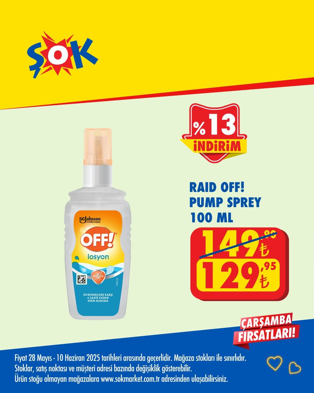 ŞOK market, yaz sezonuna özel indirimlerle tüketicilerin yanında!  28 Mayıs - 10 Haziran 2025 - 48