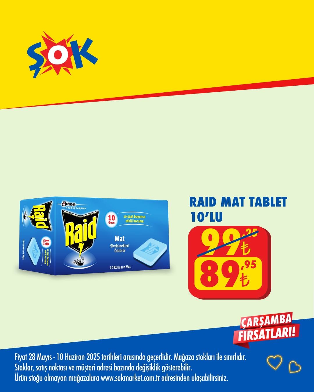 ŞOK market, yaz sezonuna özel indirimlerle tüketicilerin yanında!  28 Mayıs - 10 Haziran 2025 - 53