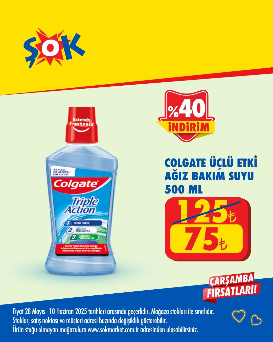 ŞOK market, yaz sezonuna özel indirimlerle tüketicilerin yanında!  28 Mayıs - 10 Haziran 2025 - 58