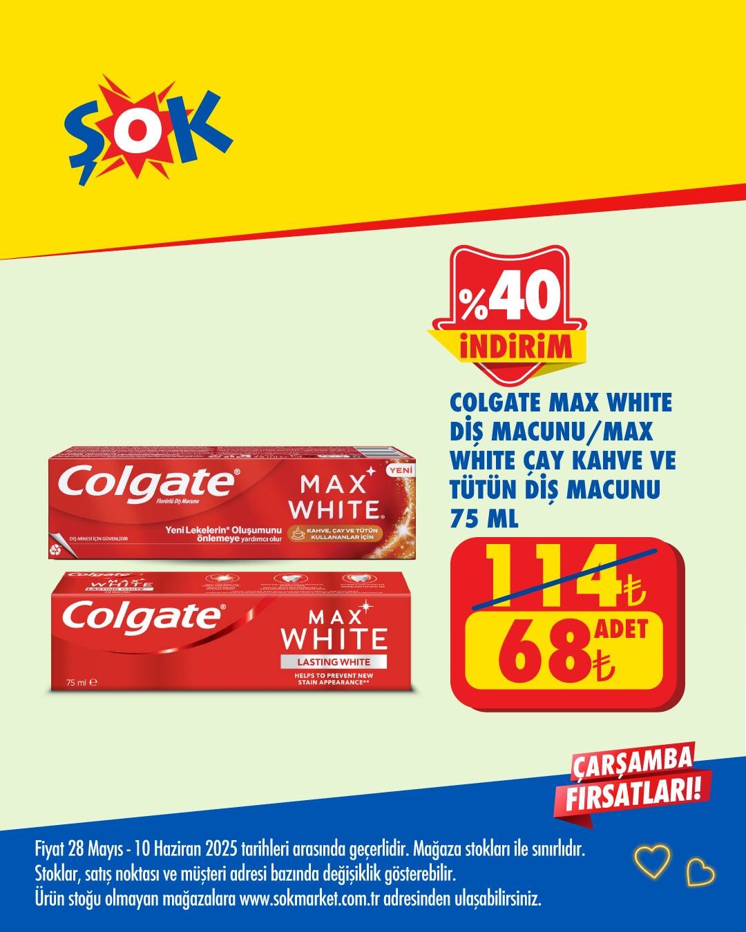 ŞOK market, yaz sezonuna özel indirimlerle tüketicilerin yanında!  28 Mayıs - 10 Haziran 2025 - 59