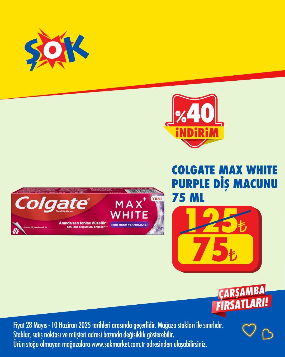 ŞOK market, yaz sezonuna özel indirimlerle tüketicilerin yanında!  28 Mayıs - 10 Haziran 2025 - 61