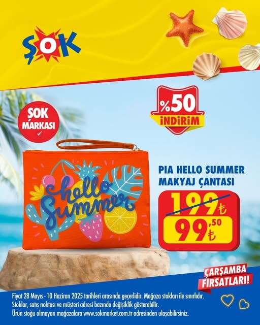 ŞOK market, yaz sezonuna özel indirimlerle tüketicilerin yanında!  28 Mayıs - 10 Haziran 2025 - 72