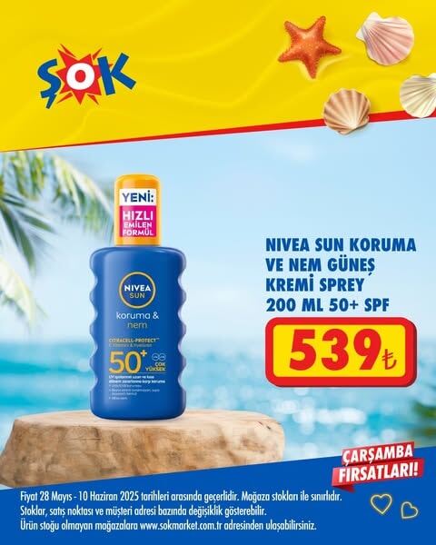 ŞOK market, yaz sezonuna özel indirimlerle tüketicilerin yanında!  28 Mayıs - 10 Haziran 2025 - 77