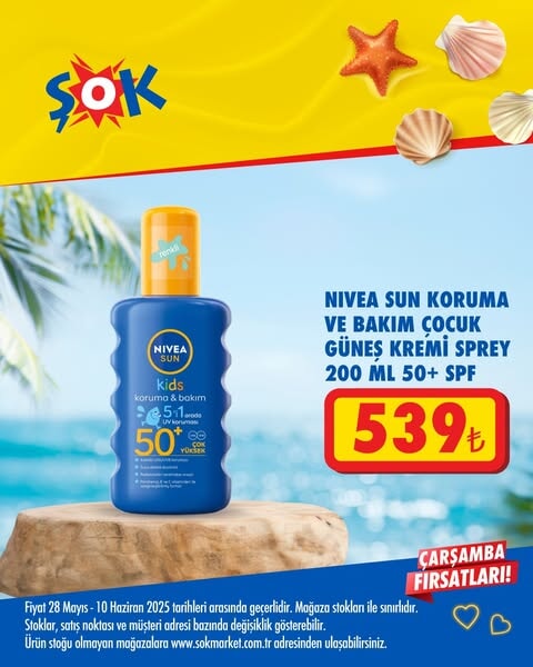 ŞOK market, yaz sezonuna özel indirimlerle tüketicilerin yanında!  28 Mayıs - 10 Haziran 2025 - 78