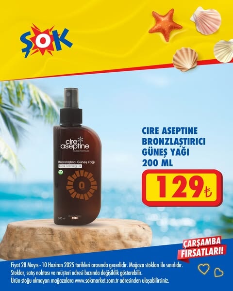 ŞOK market, yaz sezonuna özel indirimlerle tüketicilerin yanında!  28 Mayıs - 10 Haziran 2025 - 80