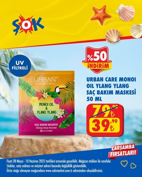 ŞOK market, yaz sezonuna özel indirimlerle tüketicilerin yanında!  28 Mayıs - 10 Haziran 2025 - 83
