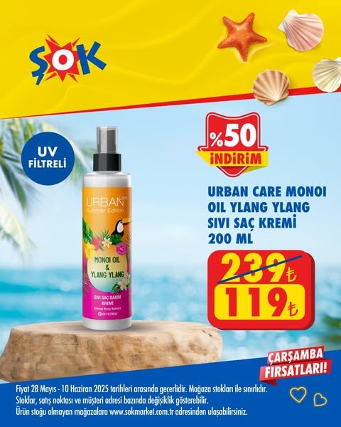 ŞOK market, yaz sezonuna özel indirimlerle tüketicilerin yanında!  28 Mayıs - 10 Haziran 2025 - 85