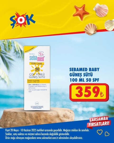 ŞOK market, yaz sezonuna özel indirimlerle tüketicilerin yanında!  28 Mayıs - 10 Haziran 2025 - 87