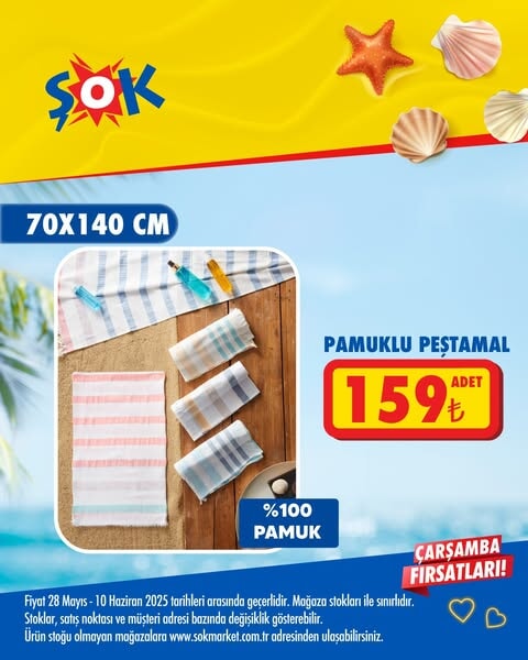 ŞOK market, yaz sezonuna özel indirimlerle tüketicilerin yanında!  28 Mayıs - 10 Haziran 2025 - 92