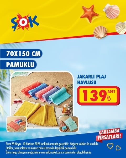 ŞOK market, yaz sezonuna özel indirimlerle tüketicilerin yanında!  28 Mayıs - 10 Haziran 2025 - 94