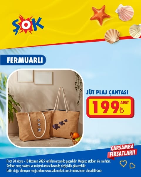 ŞOK market, yaz sezonuna özel indirimlerle tüketicilerin yanında!  28 Mayıs - 10 Haziran 2025 - 96