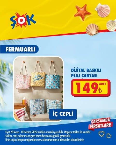 ŞOK market, yaz sezonuna özel indirimlerle tüketicilerin yanında!  28 Mayıs - 10 Haziran 2025 - 99