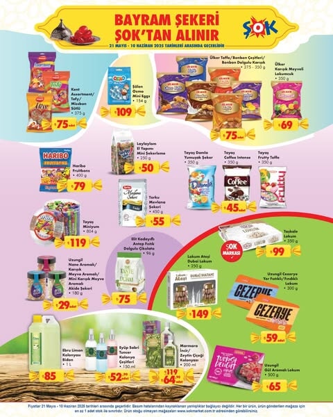 ŞOK market, yaz sezonuna özel indirimlerle tüketicilerin yanında!  28 Mayıs - 10 Haziran 2025 - 107