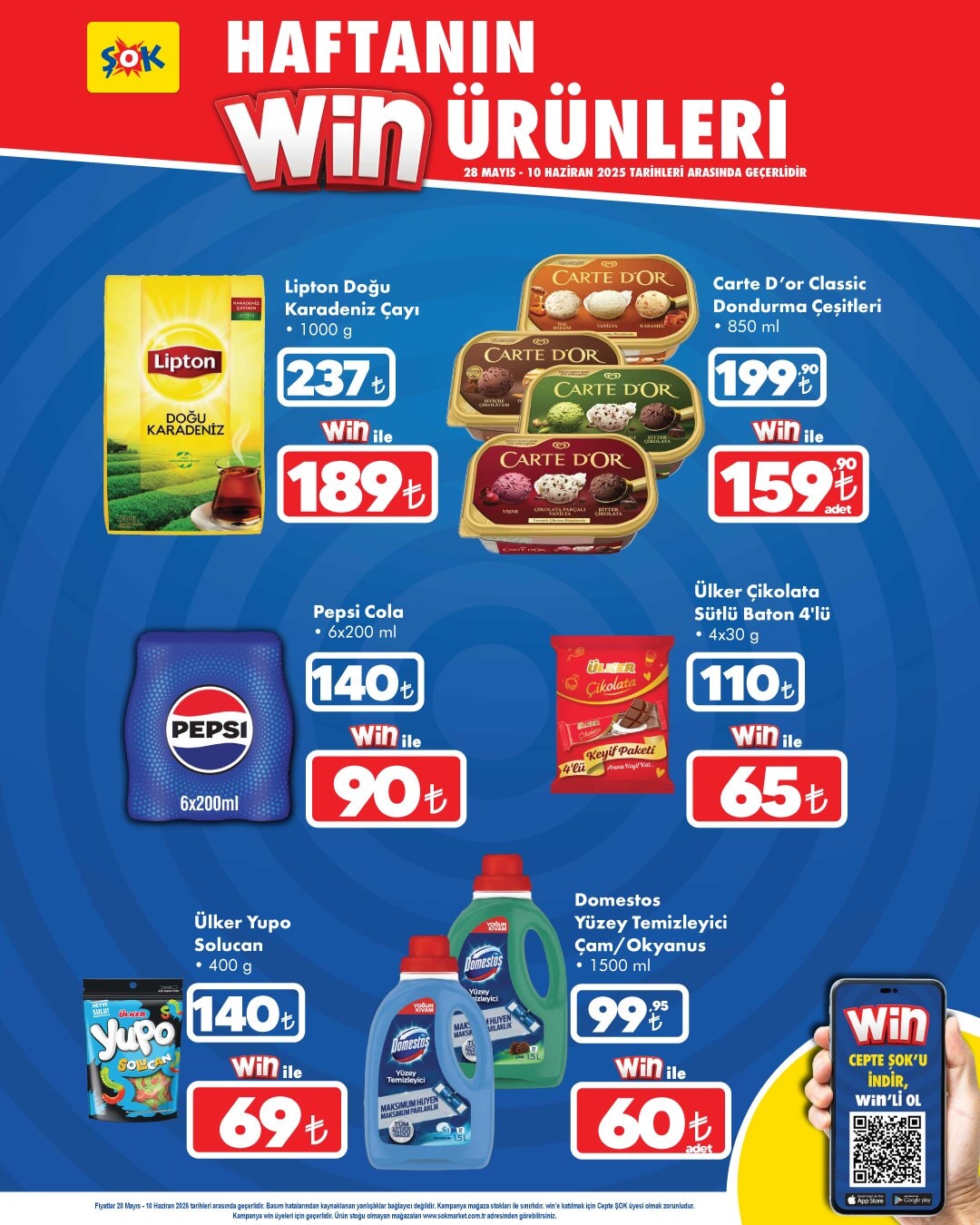 ŞOK market, yaz sezonuna özel indirimlerle tüketicilerin yanında!  28 Mayıs - 10 Haziran 2025 - 109