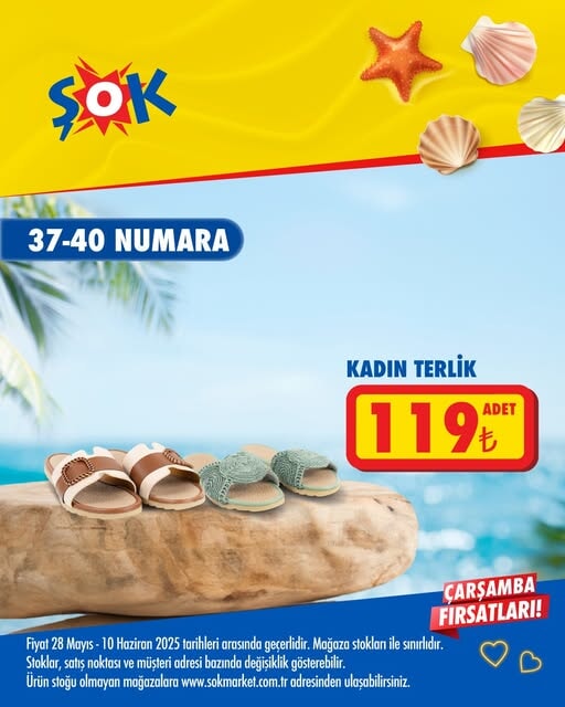 ŞOK market, yaz sezonuna özel indirimlerle tüketicilerin yanında!  28 Mayıs - 10 Haziran 2025 - 119