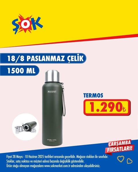 ŞOK market, yaz sezonuna özel indirimlerle tüketicilerin yanında!  28 Mayıs - 10 Haziran 2025 - 144