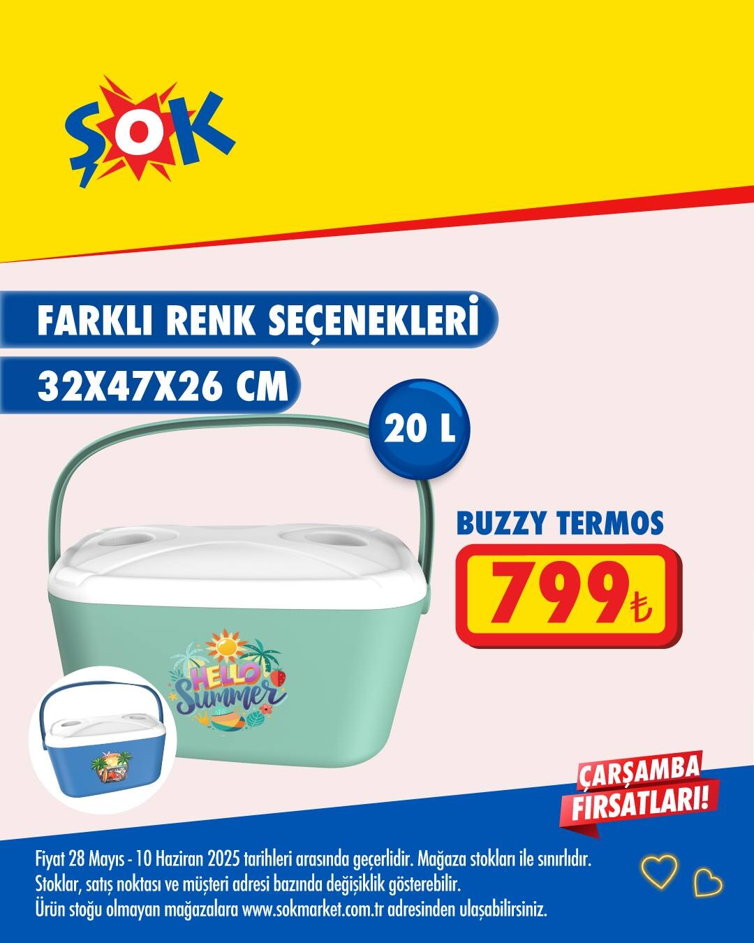 ŞOK market, yaz sezonuna özel indirimlerle tüketicilerin yanında!  28 Mayıs - 10 Haziran 2025 - 151