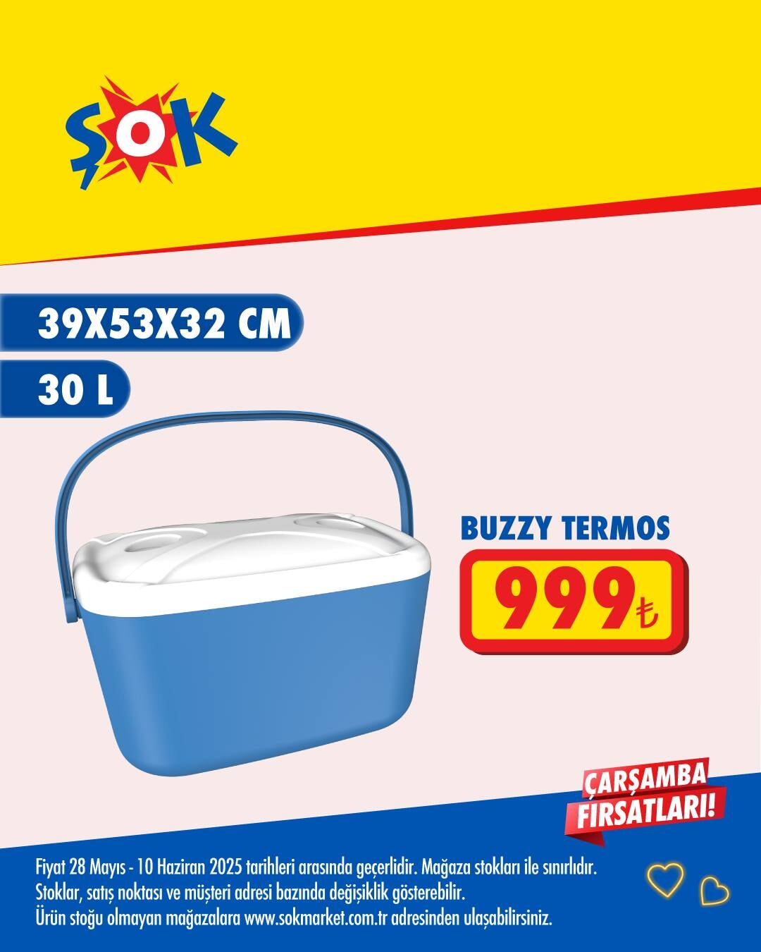 ŞOK market, yaz sezonuna özel indirimlerle tüketicilerin yanında!  28 Mayıs - 10 Haziran 2025 - 152