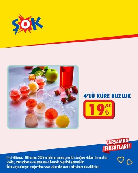 ŞOK market, yaz sezonuna özel indirimlerle tüketicilerin yanında!  28 Mayıs - 10 Haziran 2025 - 153