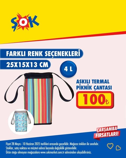 ŞOK market, yaz sezonuna özel indirimlerle tüketicilerin yanında!  28 Mayıs - 10 Haziran 2025 - 157