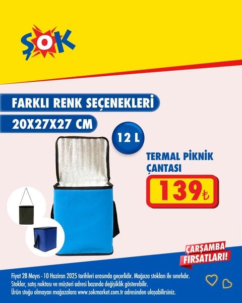 ŞOK market, yaz sezonuna özel indirimlerle tüketicilerin yanında!  28 Mayıs - 10 Haziran 2025 - 158
