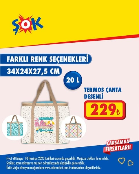 ŞOK market, yaz sezonuna özel indirimlerle tüketicilerin yanında!  28 Mayıs - 10 Haziran 2025 - 160