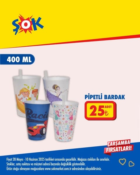 ŞOK market, yaz sezonuna özel indirimlerle tüketicilerin yanında!  28 Mayıs - 10 Haziran 2025 - 165