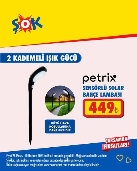 ŞOK market, yaz sezonuna özel indirimlerle tüketicilerin yanında!  28 Mayıs - 10 Haziran 2025 - 169