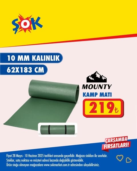ŞOK market, yaz sezonuna özel indirimlerle tüketicilerin yanında!  28 Mayıs - 10 Haziran 2025 - 171
