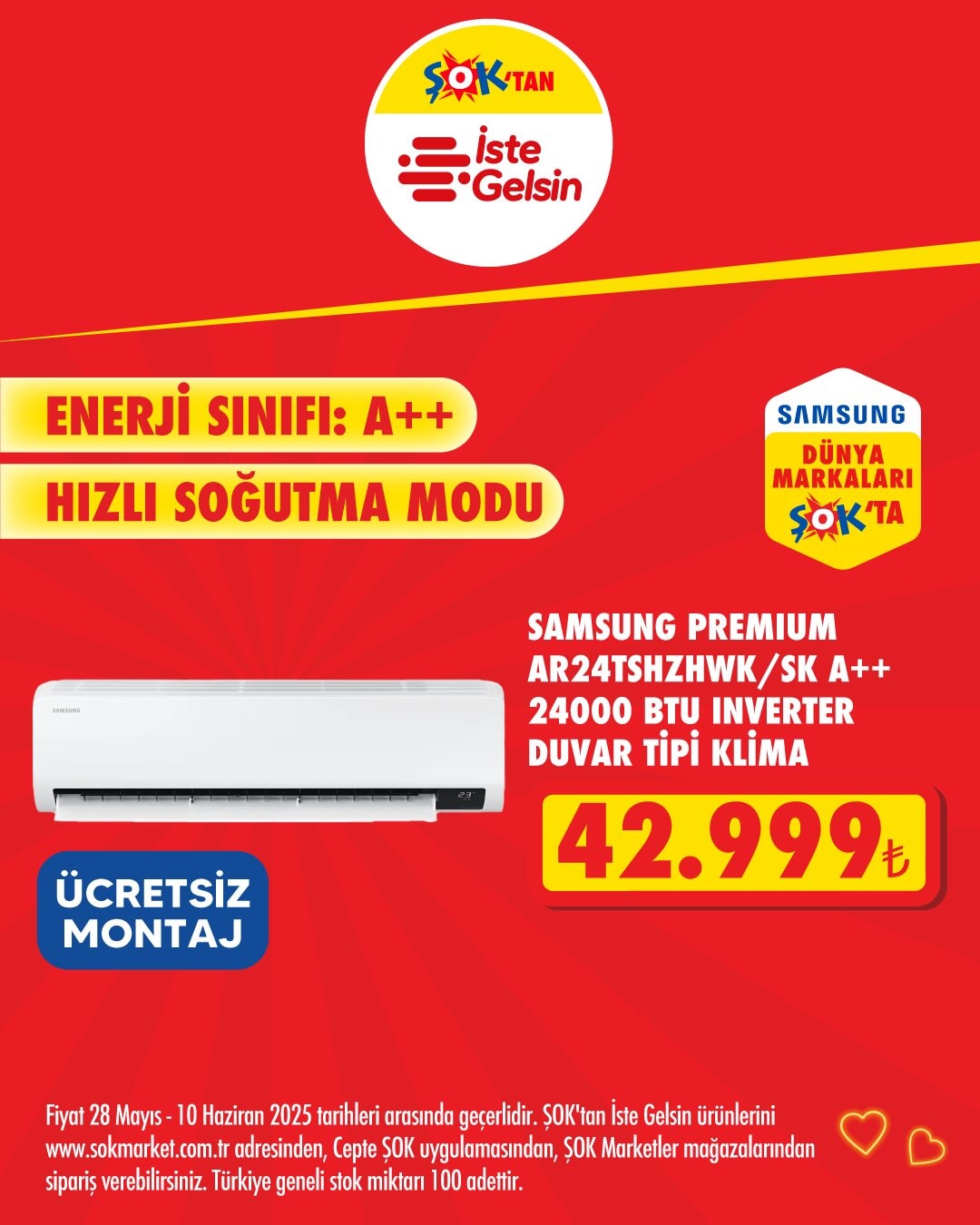 ŞOK market, yaz sezonuna özel indirimlerle tüketicilerin yanında!  28 Mayıs - 10 Haziran 2025 - 180