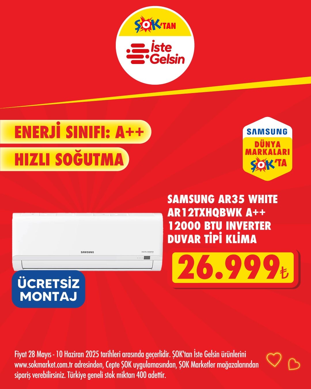 ŞOK market, yaz sezonuna özel indirimlerle tüketicilerin yanında!  28 Mayıs - 10 Haziran 2025 - 184