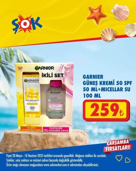 ŞOK market, yaz sezonuna özel indirimlerle tüketicilerin yanında!  28 Mayıs - 10 Haziran 2025 - 200