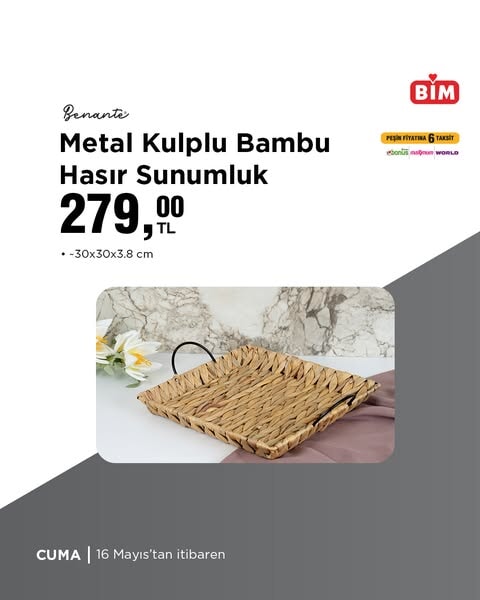 BİM, 30 Mayıs 2025 Cuma günü ürünleri belli oldu! 30 Aralık BİM indirimli ürünler kataloğu'nda bu hafta neler var? - 24