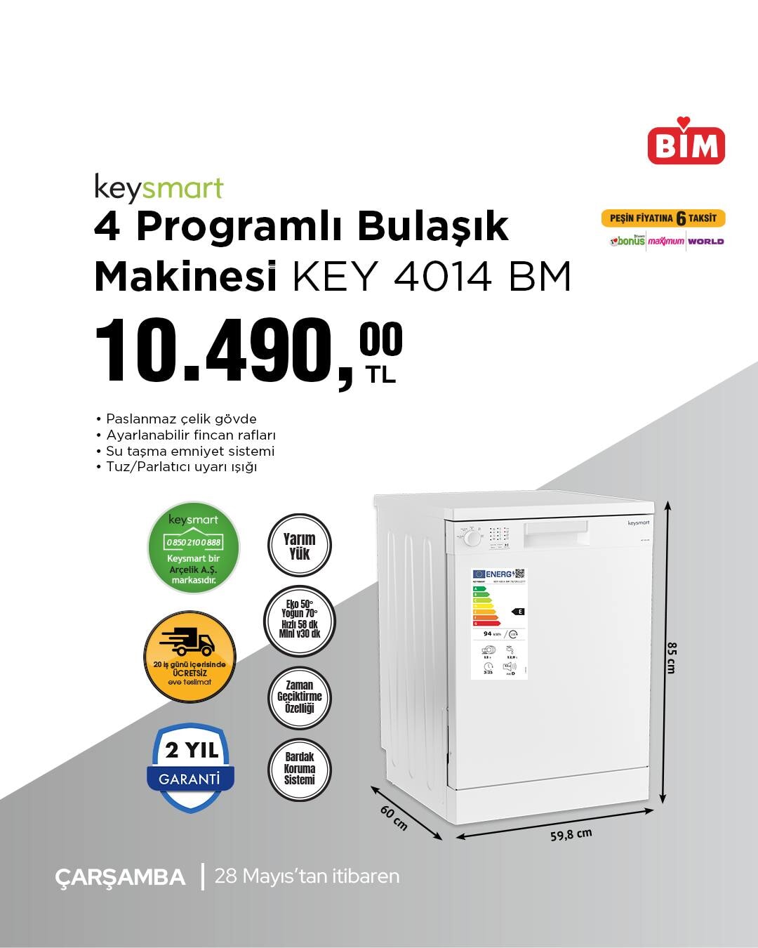 BİM, 30 Mayıs 2025 Cuma günü ürünleri belli oldu! 30 Aralık BİM indirimli ürünler kataloğu'nda bu hafta neler var? - 79
