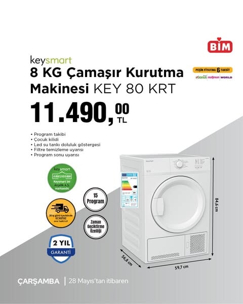 BİM, 30 Mayıs 2025 Cuma günü ürünleri belli oldu! 30 Aralık BİM indirimli ürünler kataloğu'nda bu hafta neler var? - 80