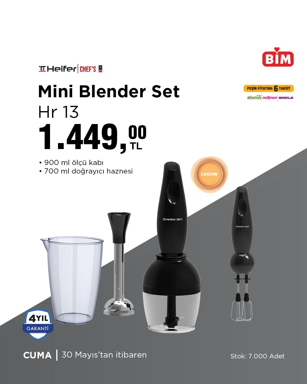 BİM, 30 Mayıs 2025 Cuma günü ürünleri belli oldu! 30 Aralık BİM indirimli ürünler kataloğu'nda bu hafta neler var? - 113