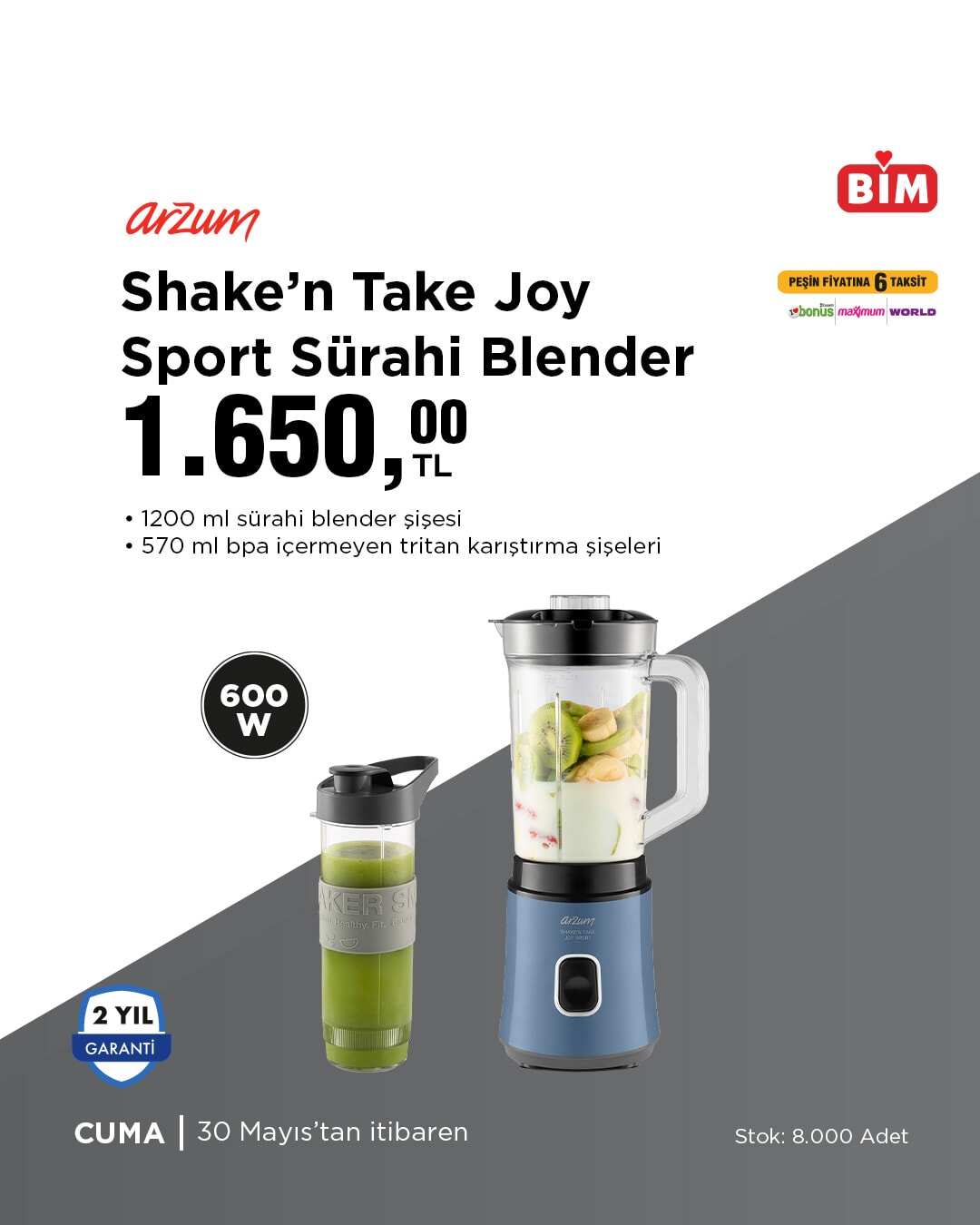 BİM, 30 Mayıs 2025 Cuma günü ürünleri belli oldu! 30 Aralık BİM indirimli ürünler kataloğu'nda bu hafta neler var? - 114