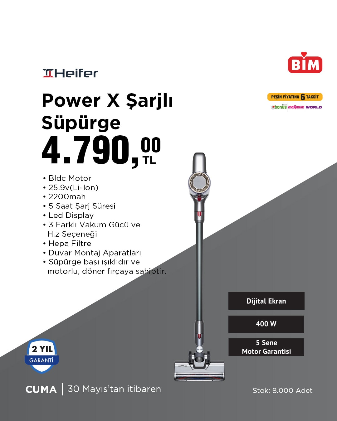 BİM, 30 Mayıs 2025 Cuma günü ürünleri belli oldu! 30 Aralık BİM indirimli ürünler kataloğu'nda bu hafta neler var? - 116