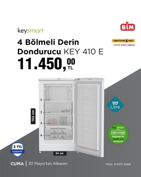 BİM, 30 Mayıs 2025 Cuma günü ürünleri belli oldu! 30 Aralık BİM indirimli ürünler kataloğu'nda bu hafta neler var? - 120