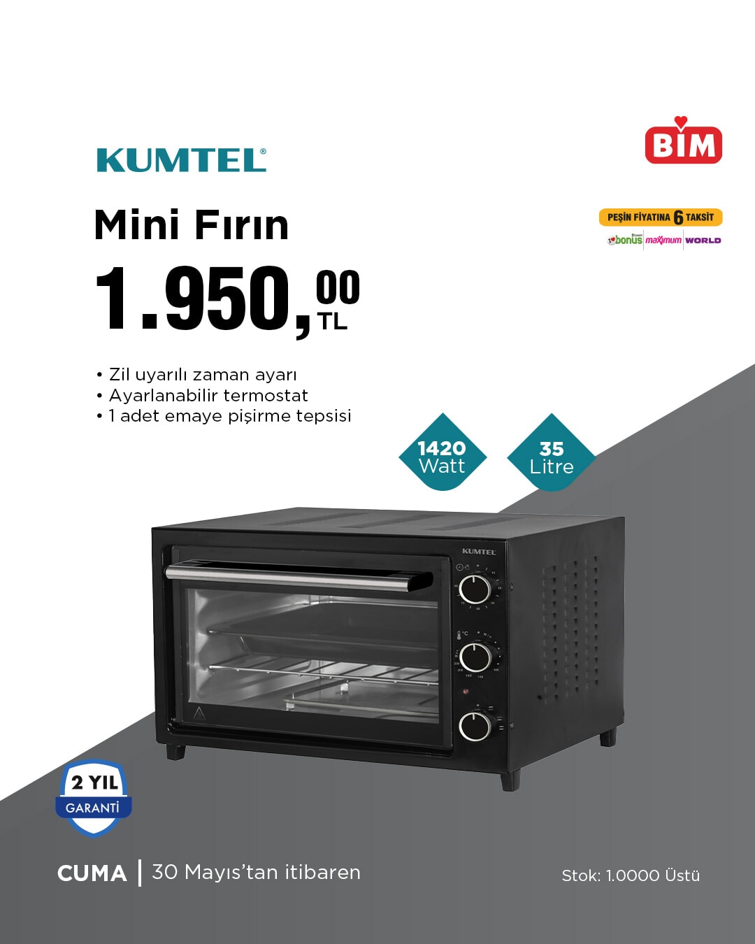 BİM, 30 Mayıs 2025 Cuma günü ürünleri belli oldu! 30 Aralık BİM indirimli ürünler kataloğu'nda bu hafta neler var? - 125