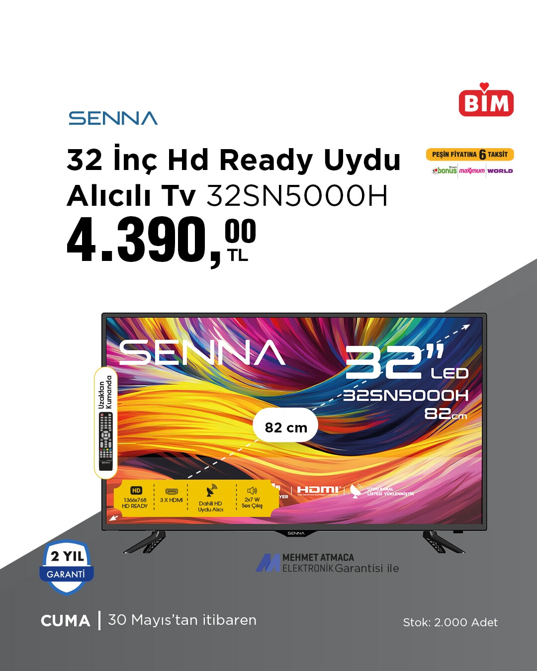 BİM, 30 Mayıs 2025 Cuma günü ürünleri belli oldu! 30 Aralık BİM indirimli ürünler kataloğu'nda bu hafta neler var? - 130